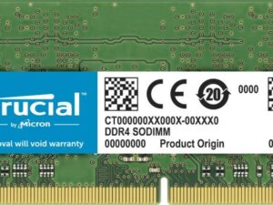 DDR4 x NB SO-DIMM CRUCIAL 32GB 3200MHz - CT32G4SFD832A