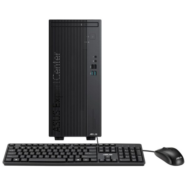 Personal Computer Asus ExpertCenter D5 MT D501MERES-314100001X - Processore Intel i3-14100, ram 8 Gb U-Dimm DDR5, SSD 512 Gb, DVD, Tastiera/Mouse, alimentatore 330W 80+PLATINUM, Microsoft Windows 11 Pro