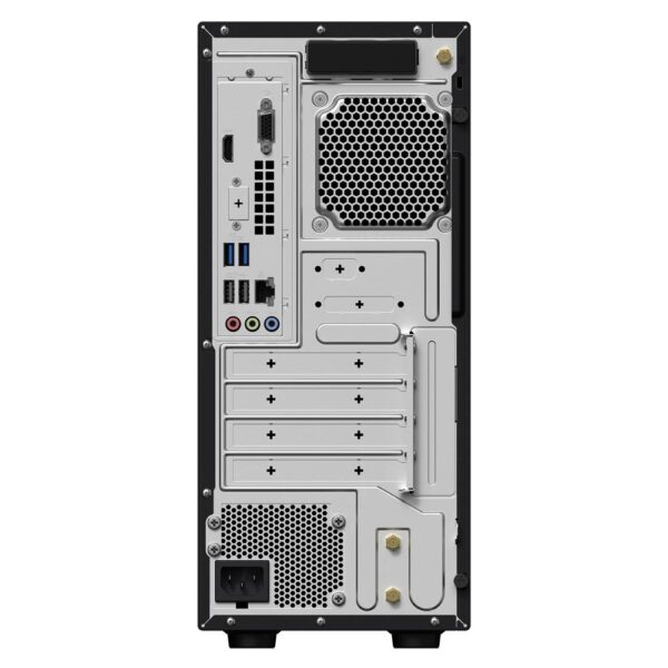 Personal Computer Asus ExpertCenter D5 MT D501MERES-314100001X - Processore Intel i3-14100, ram 8 Gb U-Dimm DDR5, SSD 512 Gb, DVD, Tastiera/Mouse, alimentatore 330W 80+PLATINUM, Microsoft Windows 11 Pro