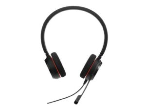 Cuffia professionale Jabra EVOLVE 20 MS Duo USB, Canc. rumore,tasto "Mute", certificata Microsoft - GARANZIA CASCO 2 ANNI