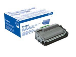 Toner Brother TN-3480 nero - Toner alta capacità da 8.000 pp, adatto per i modelli: DCP L5500 L6600 HL L5000 L5100 L6400 L5200 L6300 MFC L5700 L5750 L6800 L6900